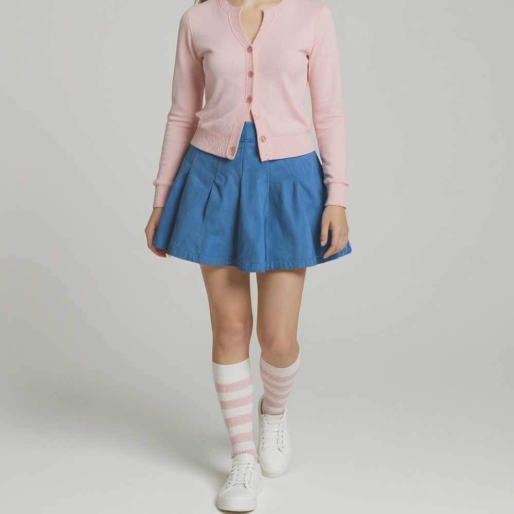 Vintage 100% cotton Convington kids skort